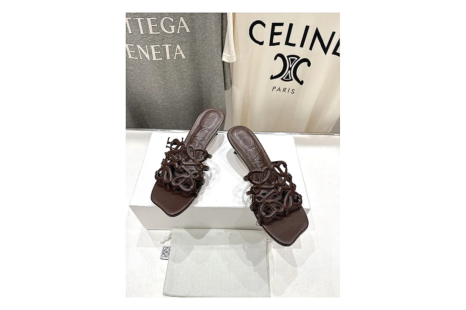 kakoscout.com Brown Woven Mule 9451 Brown mule product image thumbnail 6