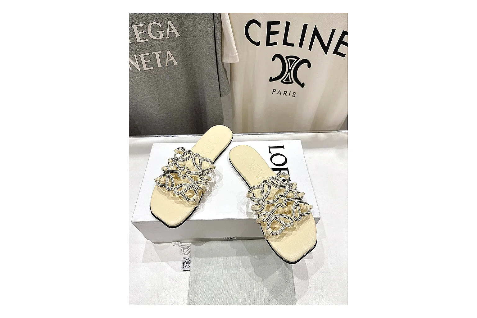 kakoscout.com Cream Woven Mule 9127 Cream mule product image thumbnail 6