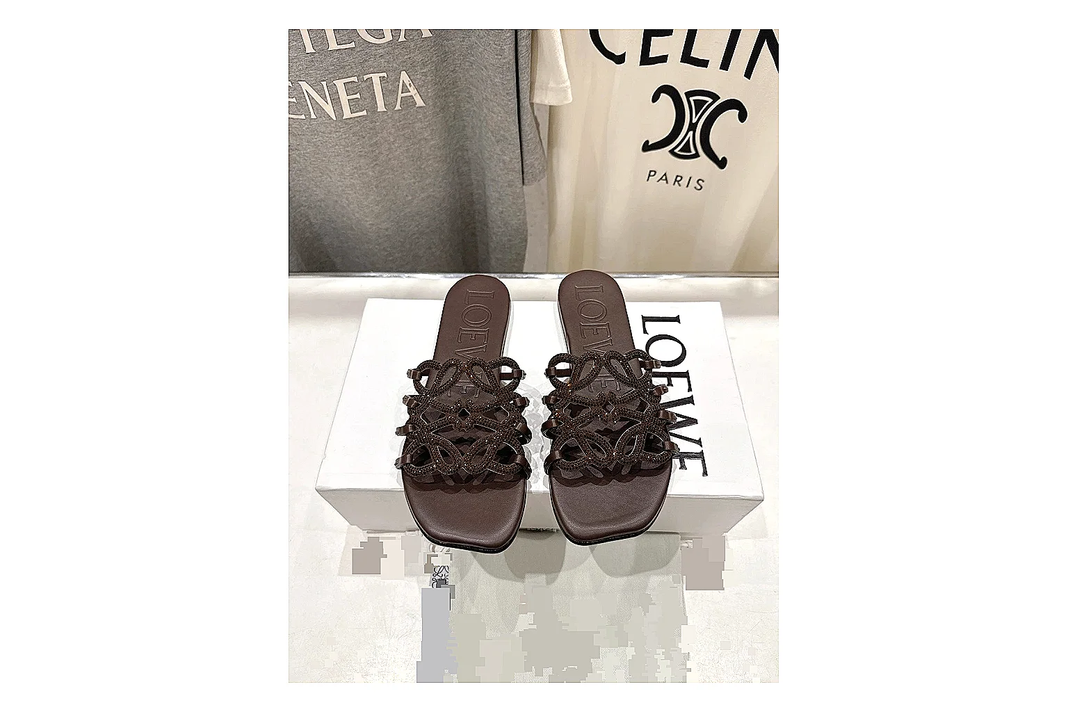 kakoscout.com Dark Brown Woven Mule 9245 Dark Brown mule product image