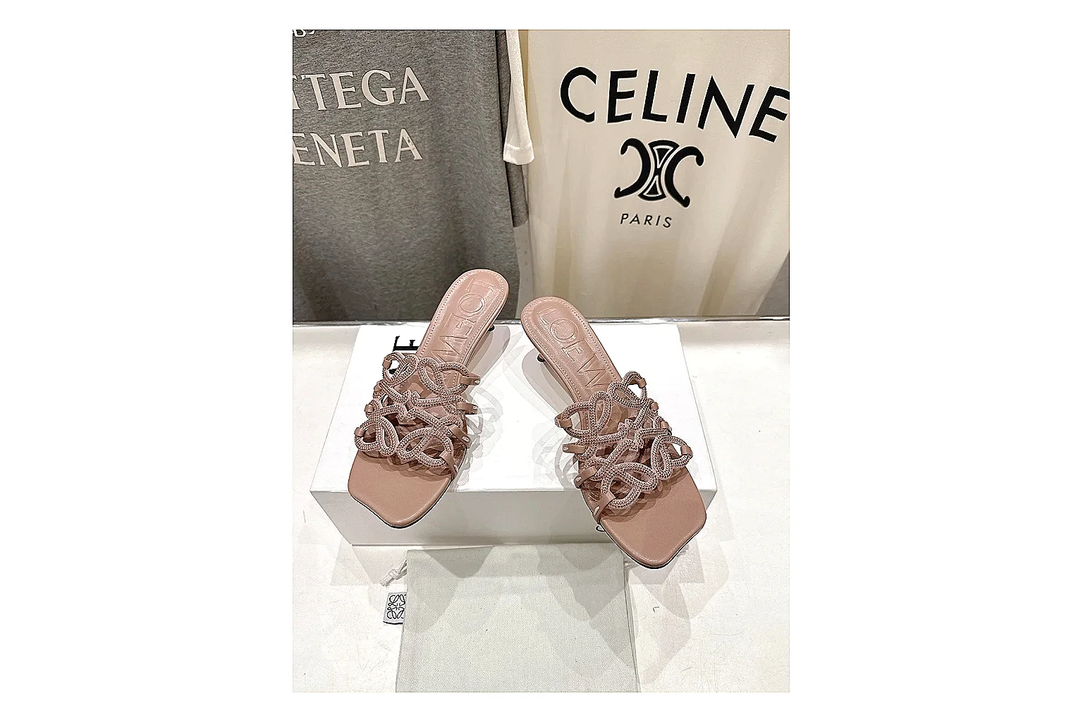 kakoscout.com Pink Woven Mule 0006 Pink mule product image thumbnail 6