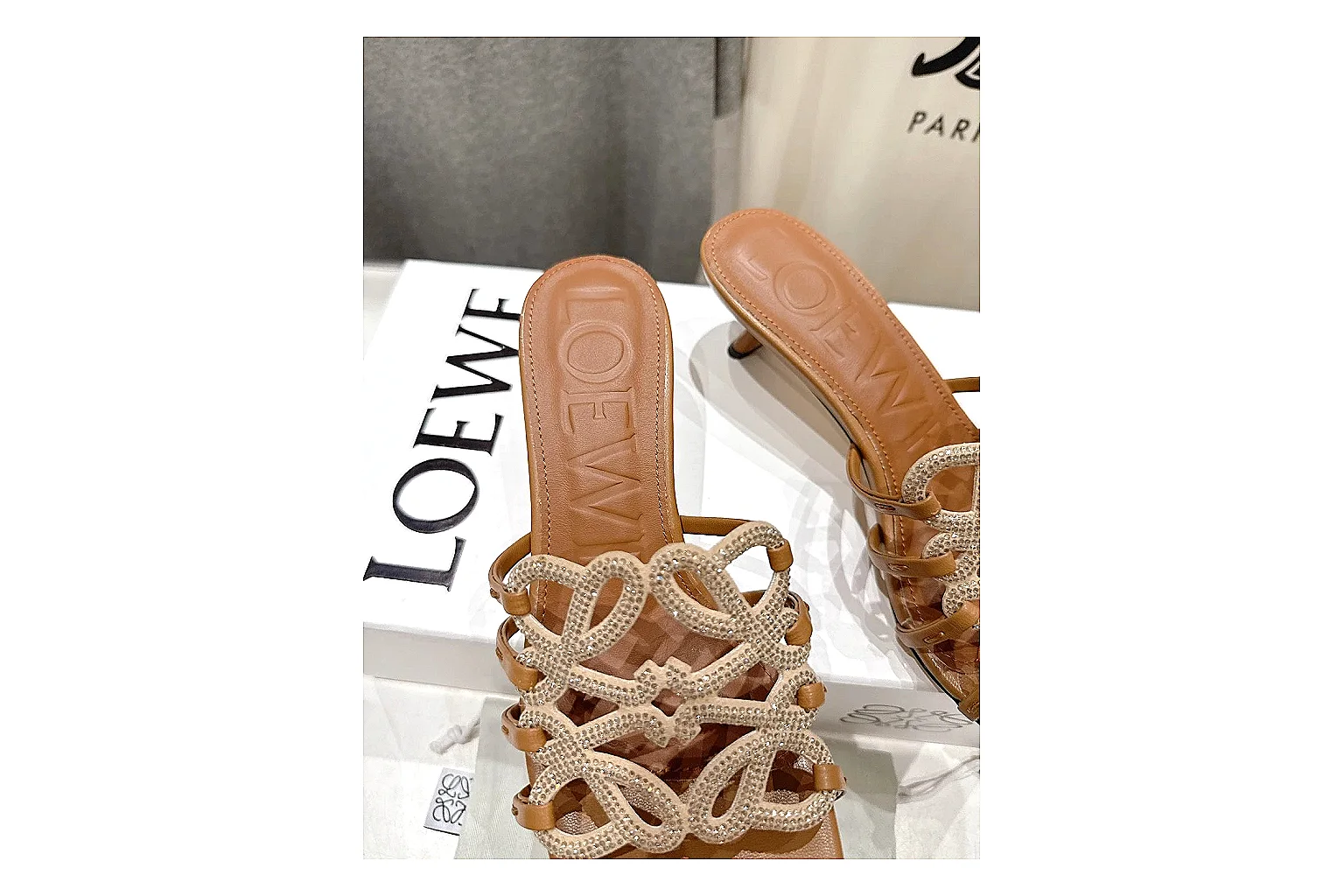 kakoscout.com Tan Woven Mule 0038 Tan mule product image thumbnail 5