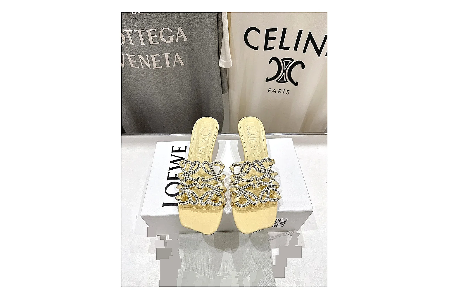 kakoscout.com Yellow Woven Mule 9960 Yellow mule product image