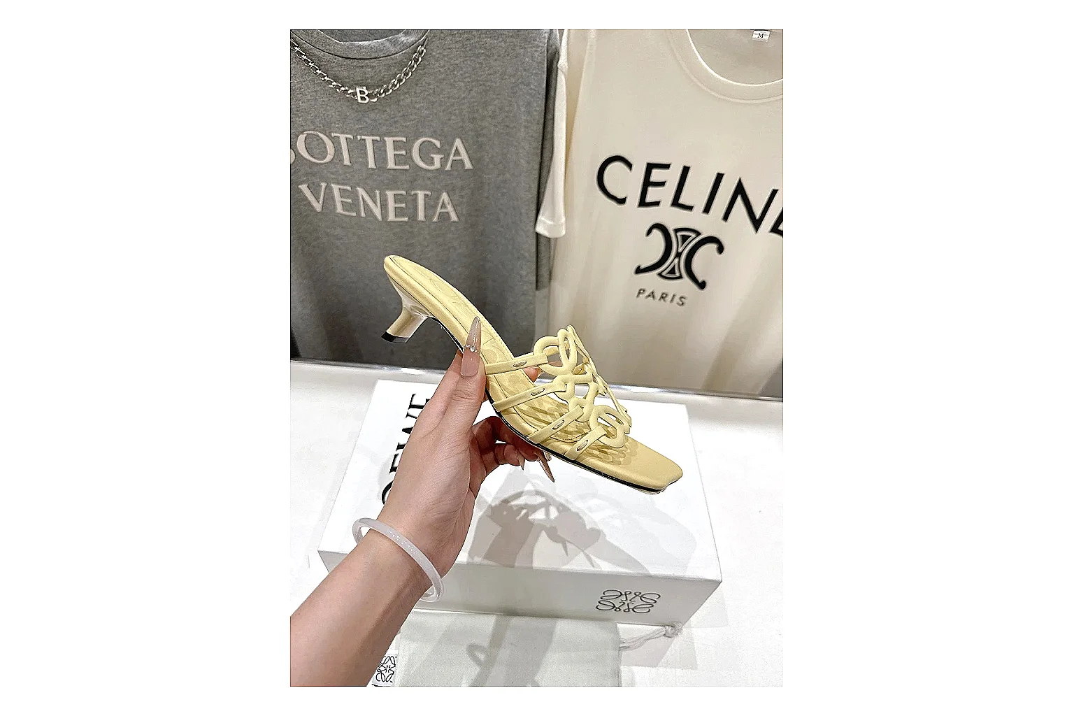 kakoscout.com Yellow Woven Mule 9560 Yellow mule product image thumbnail 4