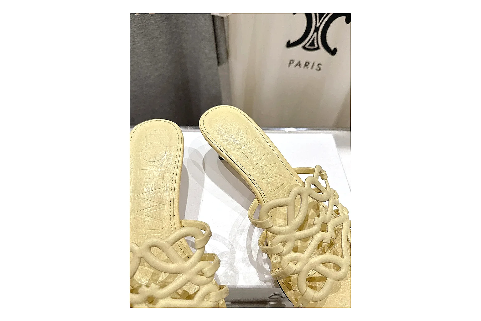 kakoscout.com Yellow Woven Mule 9560 Yellow mule product image thumbnail 5